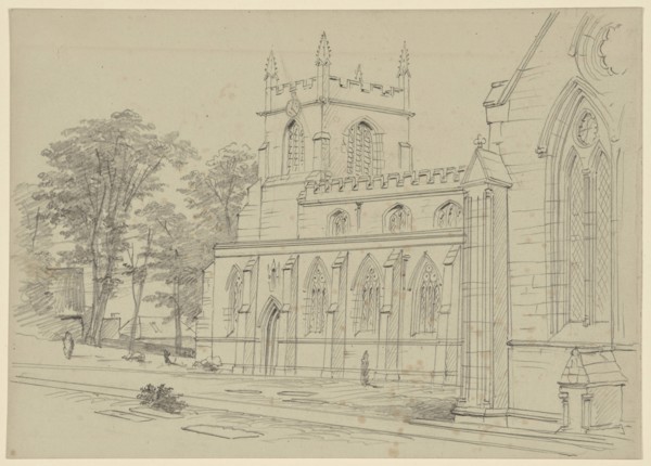 Bangor Cathedral, 1881. Creator: Allen Edward Everitt.