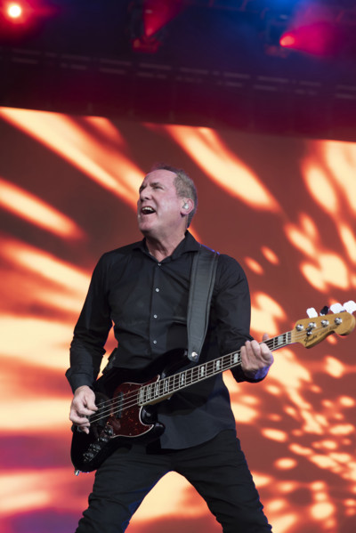 Andy McCluskey, OMD, live at Heritage Live, Audley End House, Essex, Aug 2023. Creator: Annapaola Marchesani.
