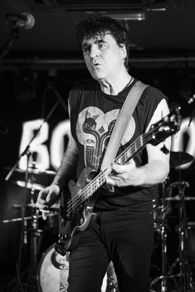 Mark Burgess, The Chameleons live at the Boileroom, Guildford, Surrey, July 2023. Creator: Annapaola Marchesani.