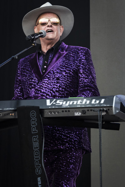 Martyn Ware, Heaven 17 live at Heritage Live, Audley End House, Essex, Aug 2023. Creator: Annapaola Marchesani.