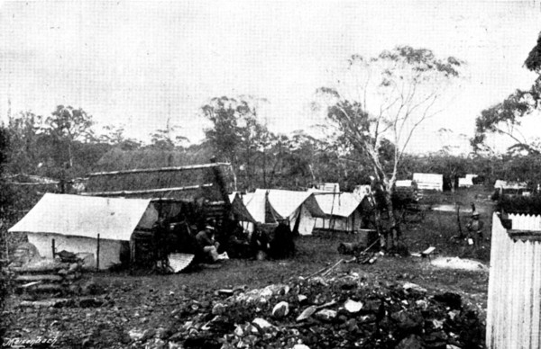 The Coolgardie Goldfields: general view of a mine, 1895. Creator: Unknown.