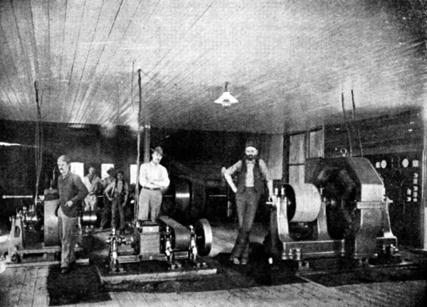 The Buffelsdoorn Mine: Dynamo-Room, 1895. Creator: A. Betton.