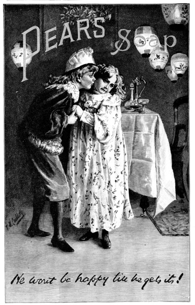 Advertisement for Pears' Soap, 1895. Creator: Unknown.
