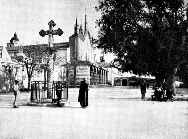 The Queen's Visit to Cimiez: the Monastery of Cimiez, 1895. Creator: Jean Gilletta.
