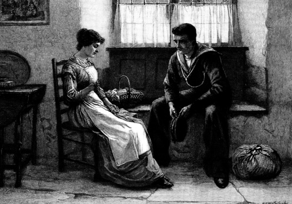 The Old, Old Story by William. H. Weatherhead, 1895. Creator: Unknown.