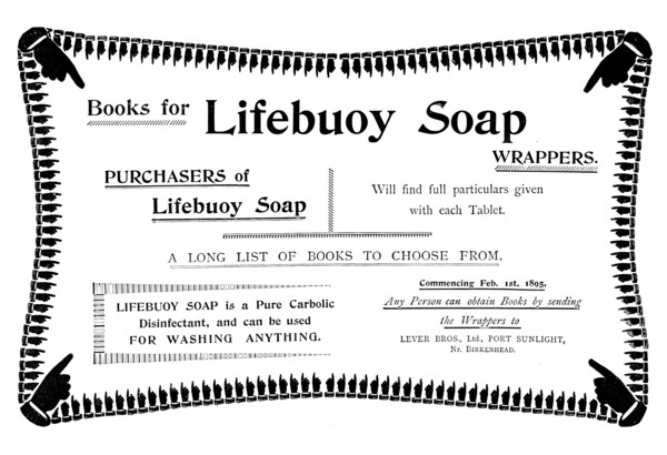 Advertisement for Lifebuoy Soap, 1895. Creator: Unknown.