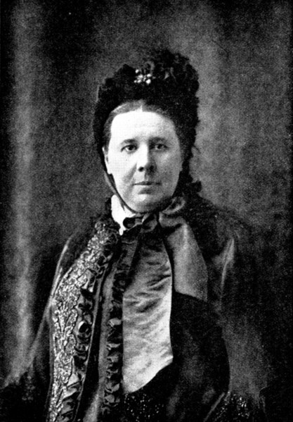 The late Miss Emily Faithfull, 1895. Creator: W&D Downey.