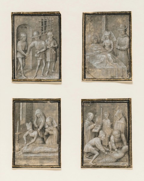 Acts of Mercy: Freeing a Prisoner, c1465. Creator: Unknown.
