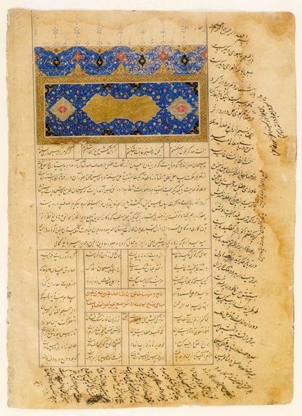 Folio From a Manuscript, 16th century. Creator: Unknown.