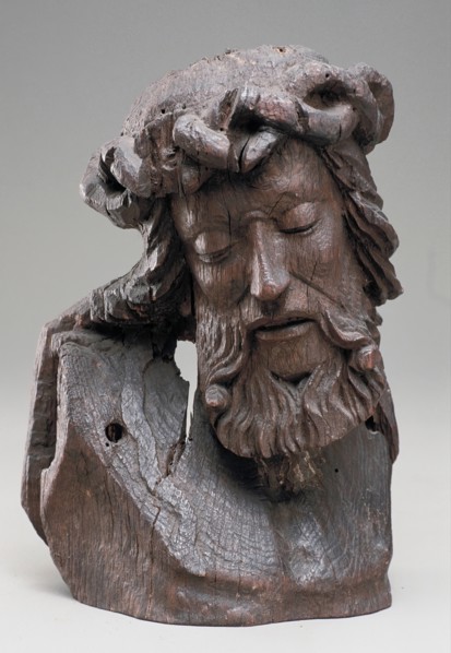 Bust of Crucified Christ, c1500. Creator: Unknown.