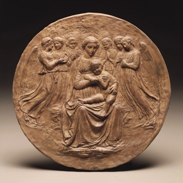 Madonna and Child with Six Angels, c1860. Creators: Virgin Mary, Jesus Christ, Unknown.
