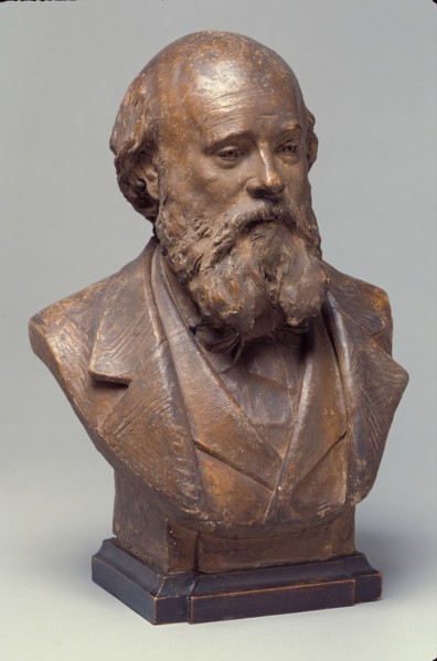 Portrait of a Man, c1855. Creator: Albert Ernest Carrier de Belleuse.