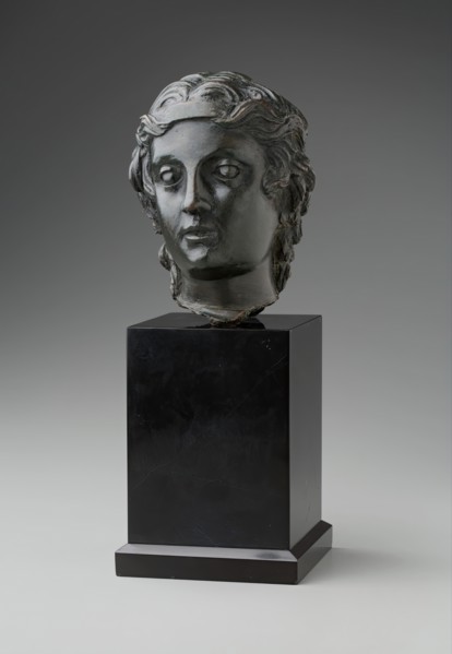 Head of a Youth or Angel, between 1456 and 1470. Creator: Bartolomeo Bellano.
