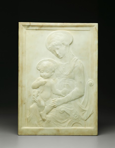 Madonna and Child, between 1464 and 1480. Creators: Virgin Mary, Jesus Christ, Mino da Fiesole.