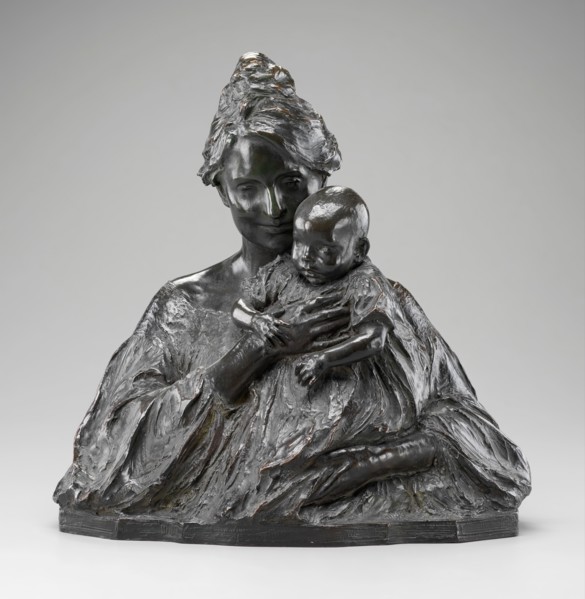 A Modern Madonna, 1904. Creator: Bessie Potter Vonnoh.