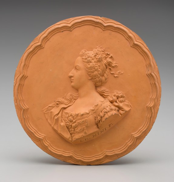 Portrait of a Lady, c1789. Creator: Giovanni Battista Nini.