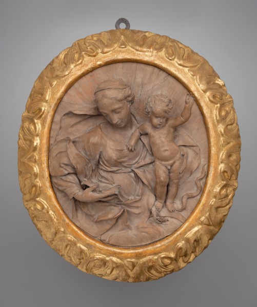 Madonna and Child, 1685. Creators: Virgin Mary, Jesus Christ, Giuseppe Mazza.