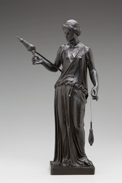 Filatrice, 1850. Creator: Henry Kirke Brown.