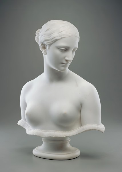 Greek Slave, after 1845. Creator: Hiram Powers.