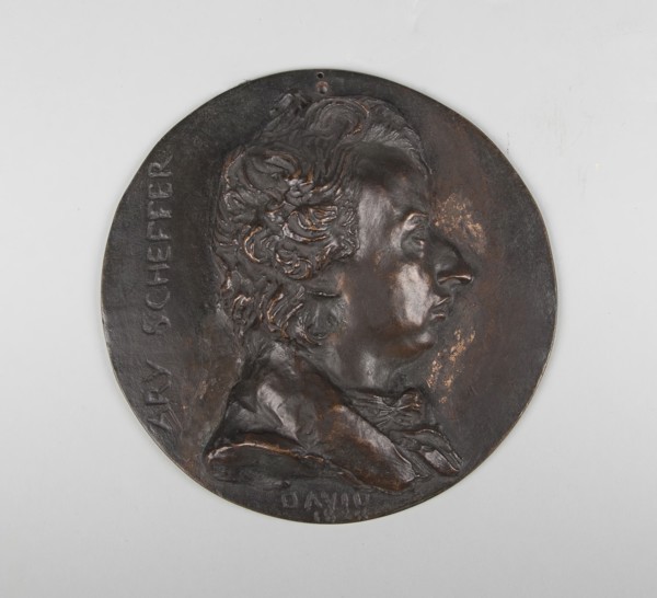Ary Scheffer, 1828. Creator: Pierre-Jean David d'Angers.