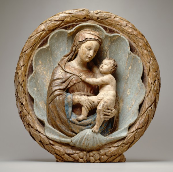 Madonna and Child, between 1480 and 1500. Creators: Virgin Mary, Jesus Christ, Leonardo del Tasso.