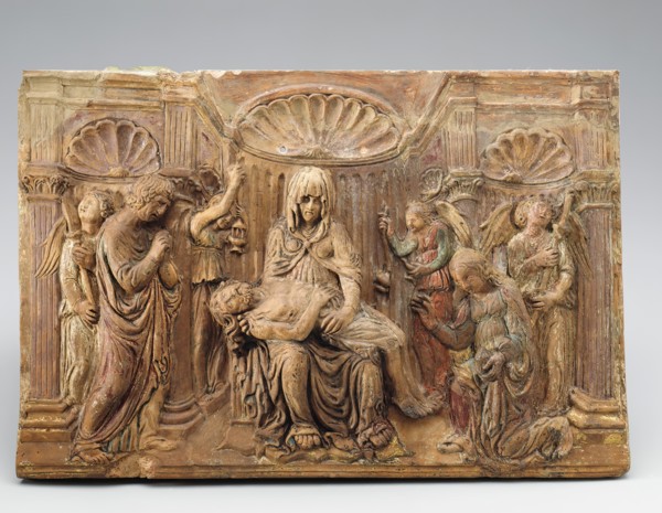 Pieta, c1470. Creators: Francesco di Cristoforo Riccomani, Leonardo di Cristoforo Riccomani.