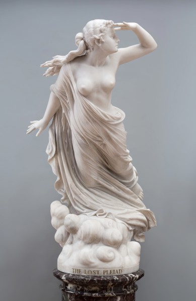 The Lost Pleiad, 1888. Creator: Randolph Rogers.