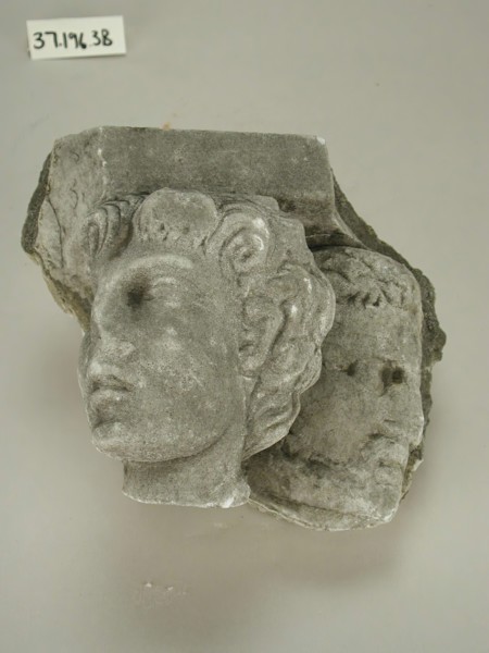 Sarcophagus Fragment, 4th century. Creator: Unknown.