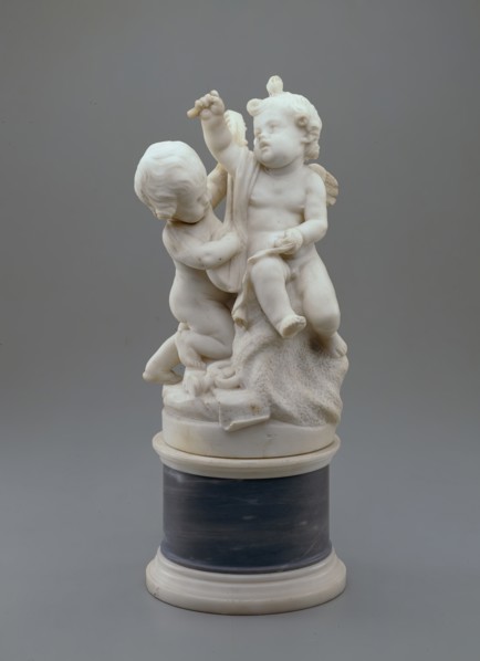 Two Children Personifying Music, between 1775 and 1800. Creator: Unknown.