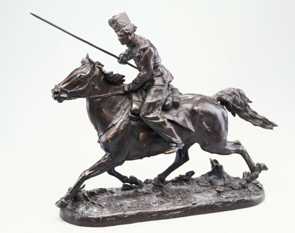 Russian Horseman, c1875. Creator: Evgeniy Lanceray.