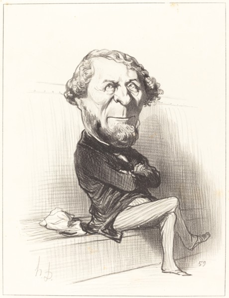 Marie Denis Larabit, 1849. Creator: Honore Daumier.