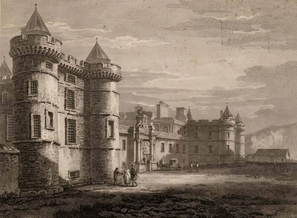 Holyrood Palace, 1800. Creator: Wilson Lowry.