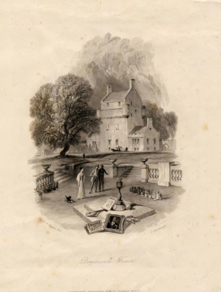 Bemerside Tower, 1833. Creator: John Horsburgh.