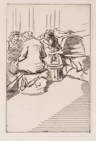 Women Seated, c1930s. Creator: Thérèse Lessore.