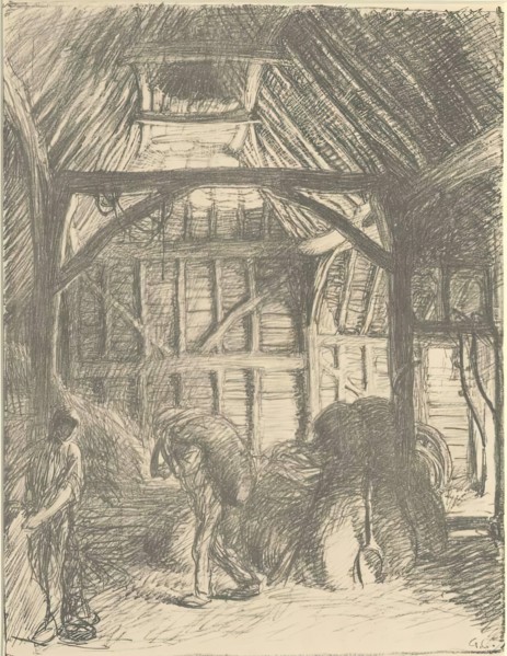 The Barn. Creator: George Clausen.