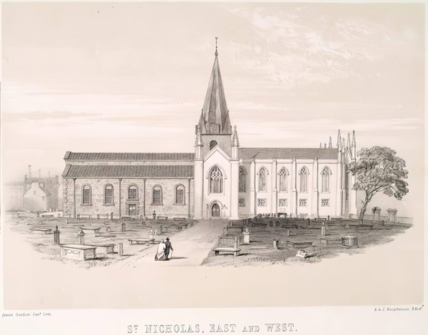 St Nicholas, East and West, c1843-1889. Creator: James Gordon Junior.