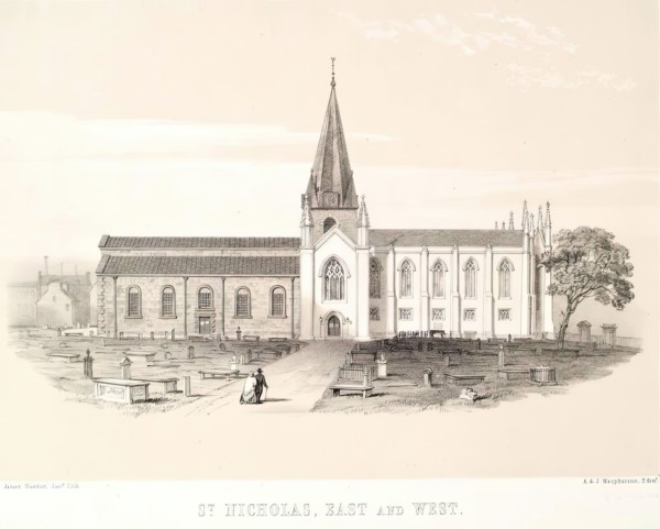 St Nicholas, East and West, c1850-1880. Creator: James Gordon Junior.