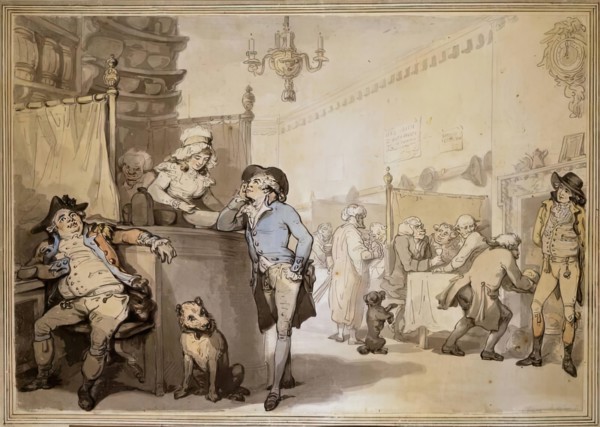 The Coffee House, c1790. Creator: Thomas Rowlandson.
