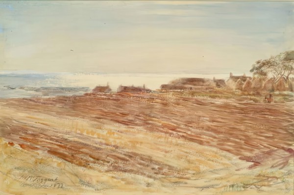 The Edge of the Sea,  (Ayrshire Coast), 1877. Creator: William McTaggart.
