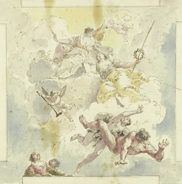 Allegory,18th century. Creator: Unknown.