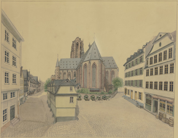 Frankfurt Cathedral. Creator: Johann Georg Reinheimer.