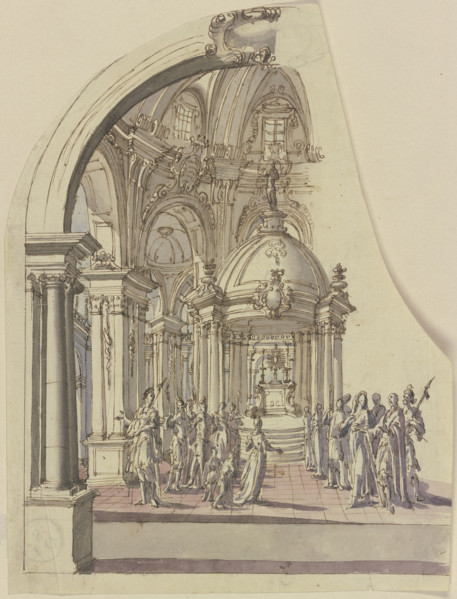 Church interior. Creator: Andreas Altomonte.