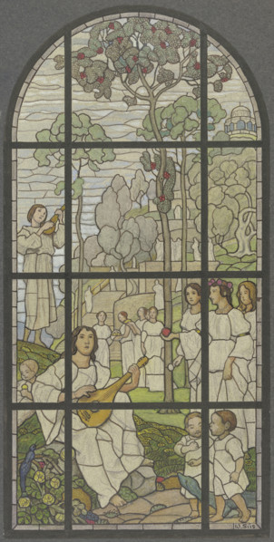 The blessed. Creator: Wilhelm Süs.