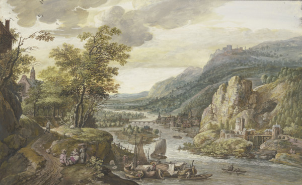 Flat landscape. Creator: Gerrit van Battem.