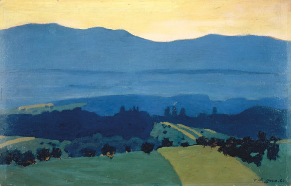Landscape in the Jura Mountains near Romanel, 1900. Creator: Edouard Vuillard.