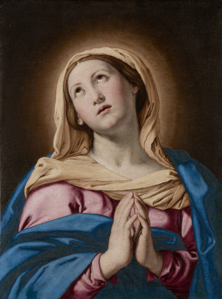 Maria Immaculata, (1640-1660?). Creator: Giovanni Battista Salvi da Sassoferrato.