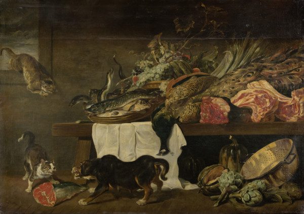 Pantry with Game, after 1705. Creator: Peeter Snyers.