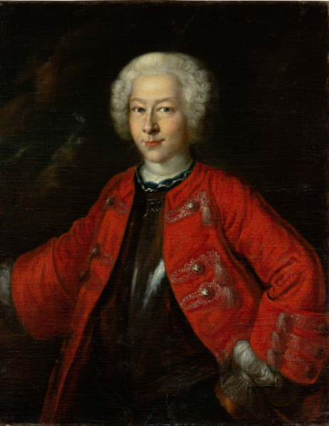 Portrait of Hieronymus Georg von Holzhausen, 1735-1745. Creator: German Master.
