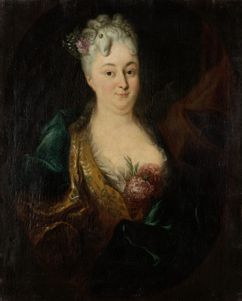Portrait of Margarethe Elisabeth von Lersner, c1700-1730. Creator: German Master.