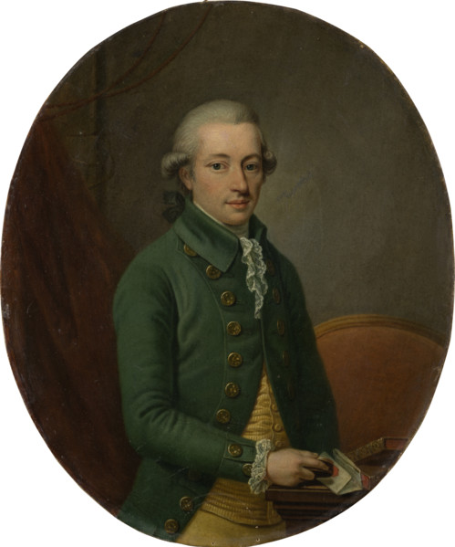 Portrait of Carl Justinian von Holzhausen, after 1781. Creator: German Master.